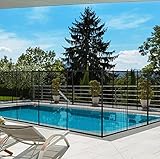 Fácil de Montar y Uso Multifuncional: Incluye todos los accesorios necesarios para la instalación. Ya sea una piscina o un estanque, esta valla de seguridad le brindará comodidad.