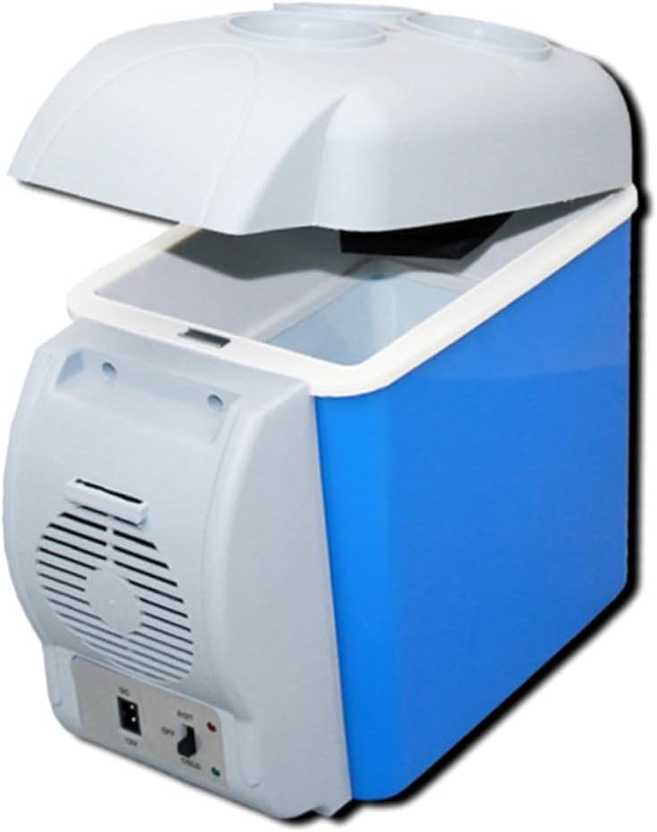 Vaguelly 12v Portable Car Refrigerator Cooler and Warmer Mini Freezer for Travel Outdoor Camping and Vehicle Use Efficient Temperature Control and Compact Design