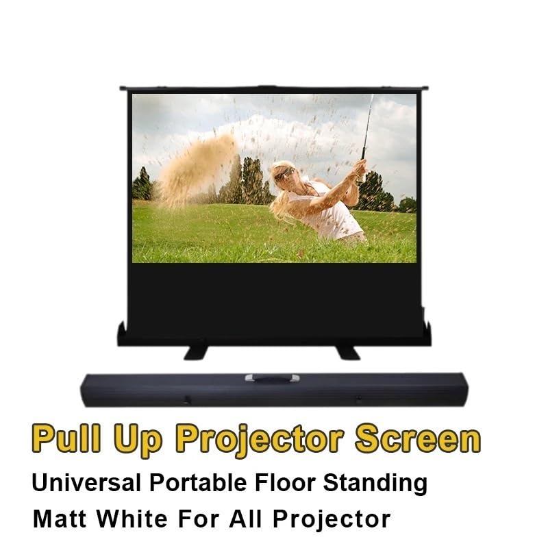 Pantalla de Proyección Portátil con Soporte 120 Pulgadas miniatura 2