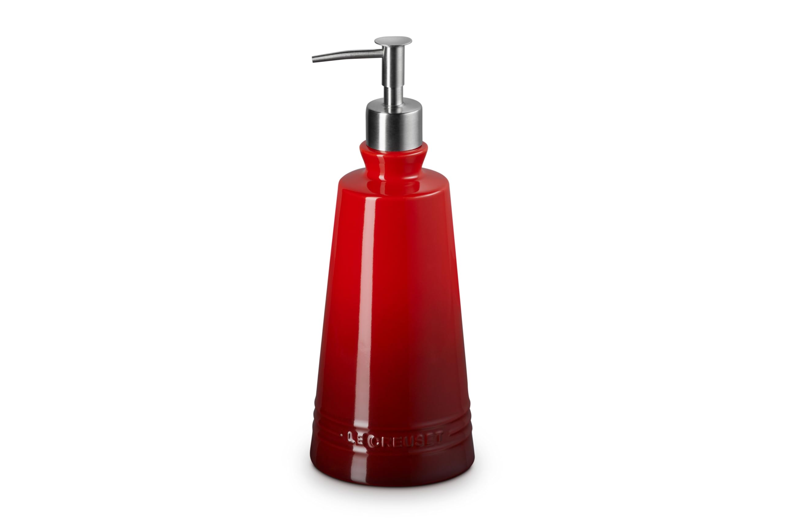 Photo 1 of ** SOLD AS IS NO REFUND/RETURN** SEE COMMENT!
Le Creuset Stoneware Signature Soap Dispenser, 20 oz., Cerise