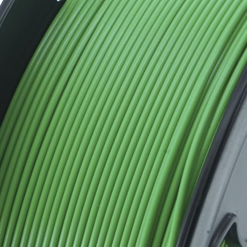 Image of Green PLA Basic 1.75mm 1kg Spool 600mm /s High Speed 3D Printer Filament FDM | Toughness enhanced Neatly wound Smooth finish Low warping No tangle Fast 1kg spool 2.2lbs AMS compatible Bambu Creality