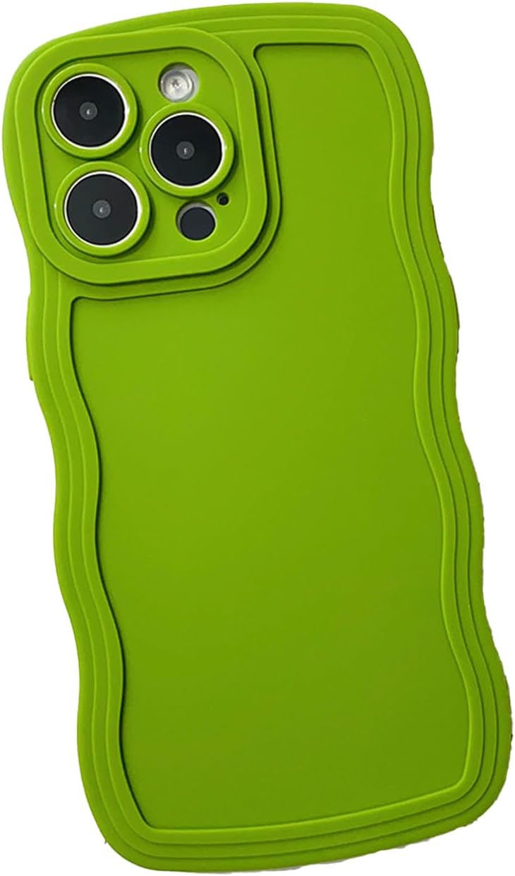 DUDUXIDesigned for iPhone 14 Pro Max Case, Silicone Ultra Slim Shockproof Phone Case with Soft Anti-Scratch Microfiber Lining, [Enhanced Camera Protection] 6.7 Inch (Green)