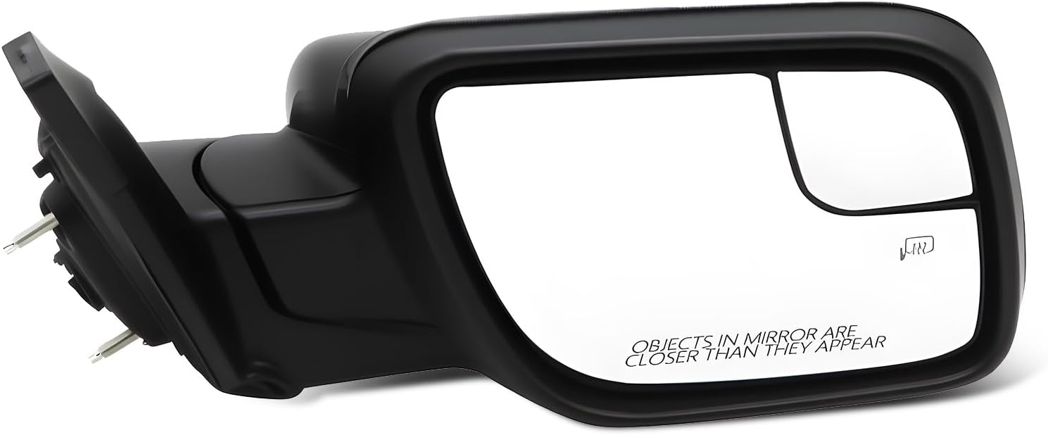 Passenger Side Mirror Assembly 7Pins Compatible with 2011-2015 Explorer with Turn Signal Puddle Lamp Heated Manual Folding BB5Z17682NA BB5Z-17682-BA/BB