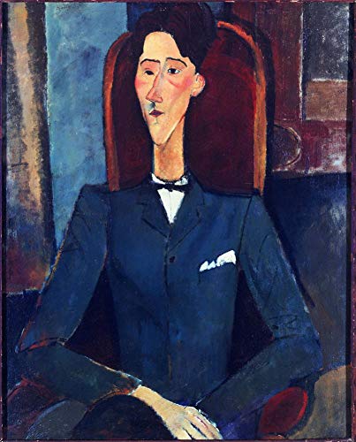 Portrait de Jean Cocteau Amedeo Modigliani reproduction de tableau faite à la main