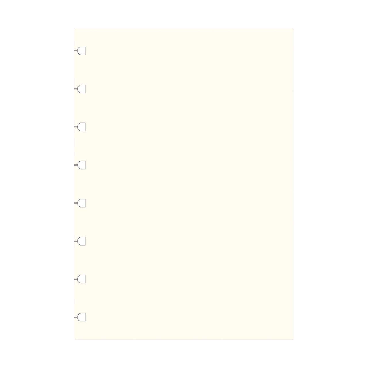 Filofax Marble A5 Notebook Refill Plain Paper Assorted