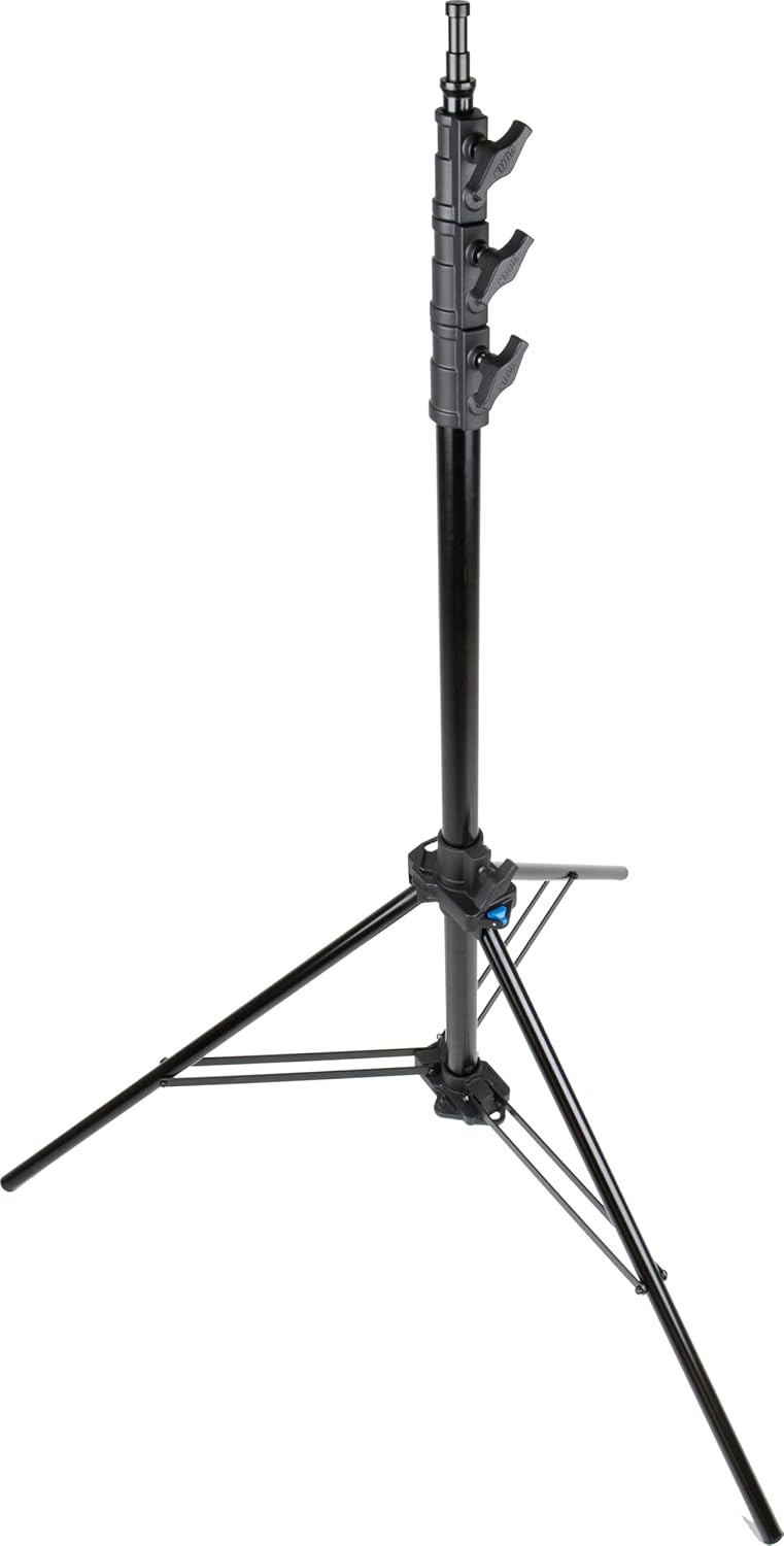 Kupo 12' Click Stand with Removable Center Column, Aluminum Interlocking Stand with Boom Function, Min Height 50", Closed Length 42.1", Professional Location Stand, Silver (KS080311)