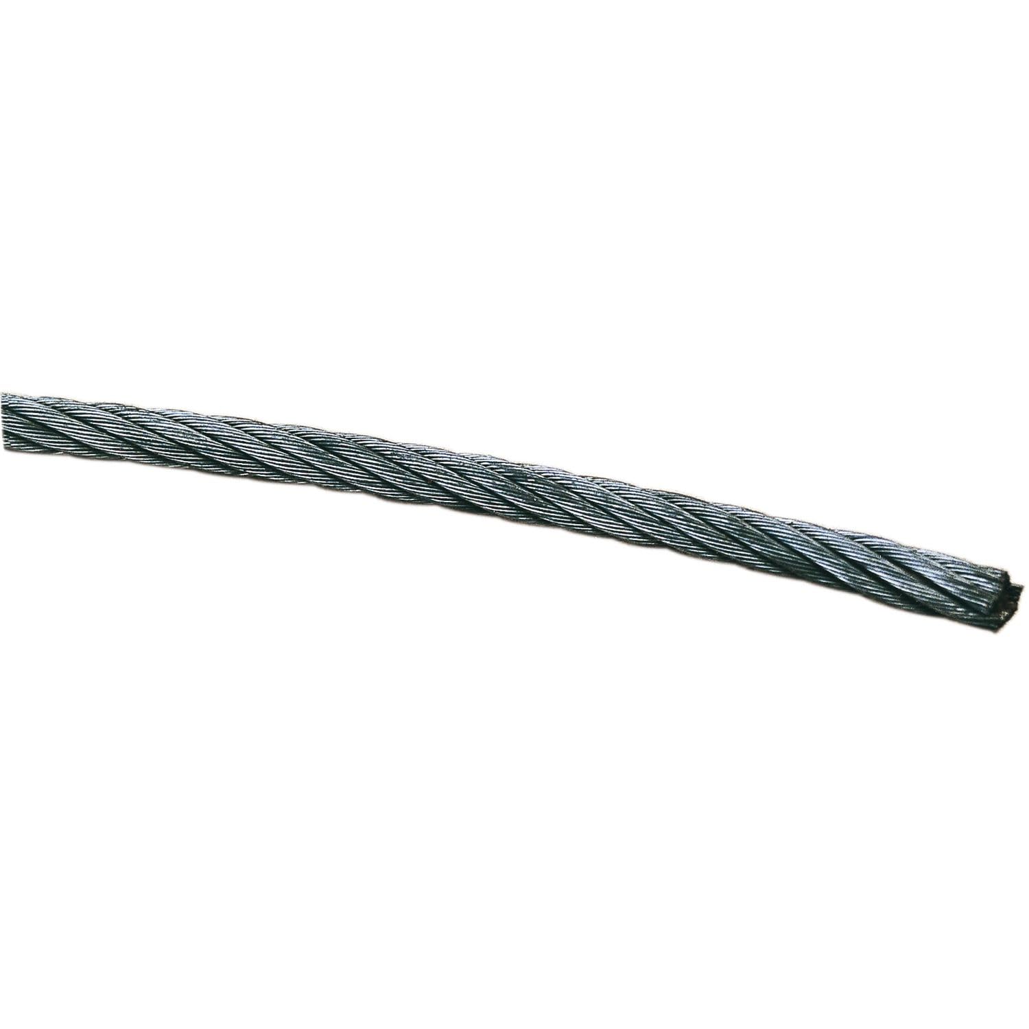 Câble en acier 1 mm souple galvanisé pour réparer vos systèmes de suspension