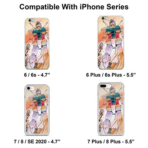 Gundam Phone Case Compatible With Iphone 12 11 X Xs Xr 8 7 6 6S Plus Pro Max Samsung Galaxy Note S9 S10 S20 Ultra Plus #TOP2