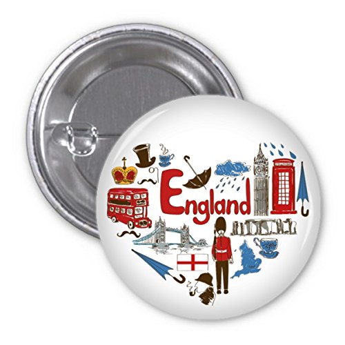 Badge Royaume-Uni Angleterre S DIYthinker petit format