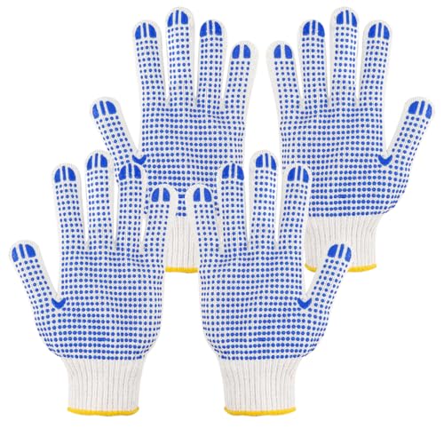 ZJIVQO 2 works Animal Handling Gloves Gloves with Firm Grip Animal Handling Gloves for for Dog Cat Bird Snake Parrot Lizard Wild Animals Protection Gloves Random Color