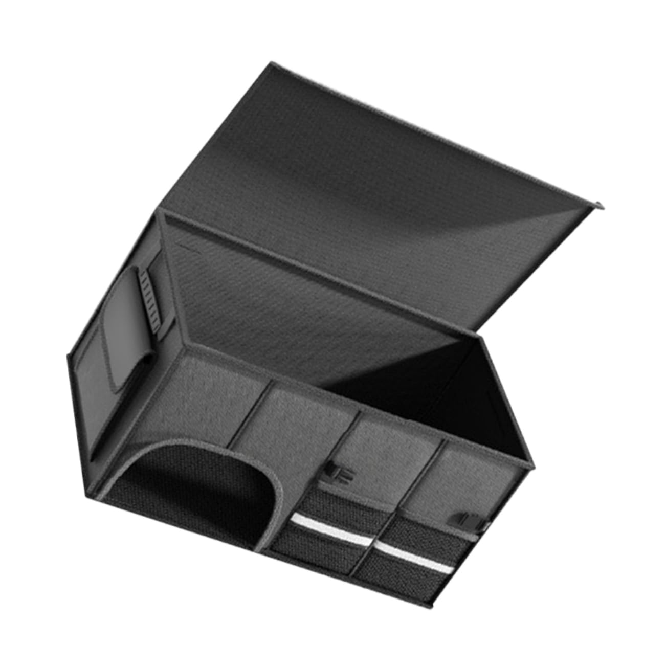 Cabilock Organizador Plegable de Gran Capacidad de Maletero para Coche de Tela Oxford Negra, con Múltiples Compartimentos para Camping y Uso en Maletero