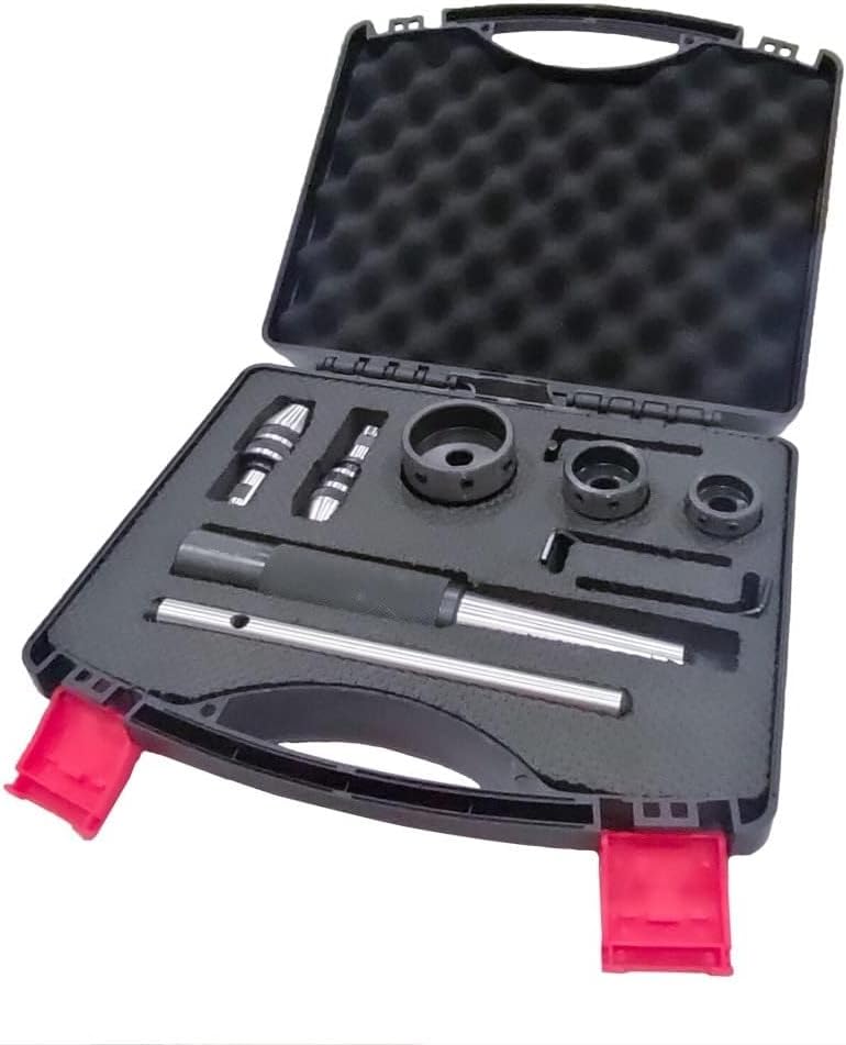 Tapping, reaming and threading die holder set for lathe tailstock Machine tools (MT2)