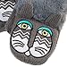 Laurel Burch Women's One Size Mittens, Grey Furry Cat