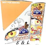 S&L Paper XXL Wraps Peach 25 Pouches Per Box 2 Wraps Per Pouch Total of 50 Wraps Per Box Free...