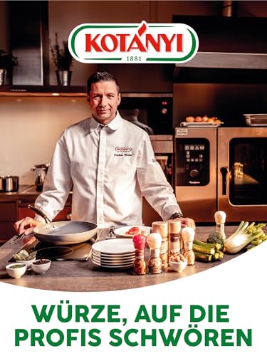 Kotanyi Pfeffer schwarz gemahlen Gewürze für Großverbraucher und Gastronomie, 600 g