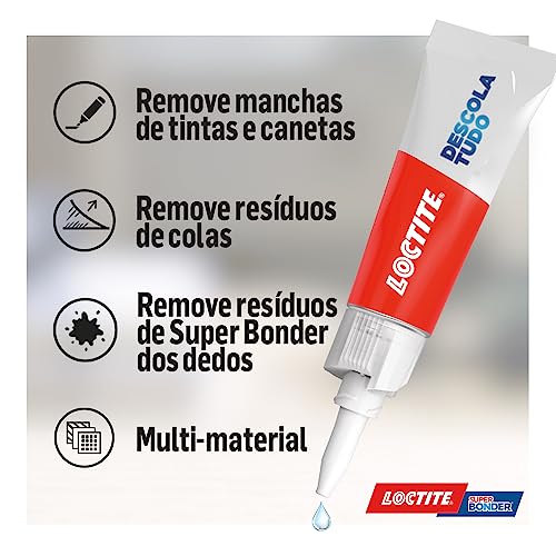 Loctite Descola Tudo, Removedor de Cola Multifuncional, Tira Cola para Reparos efetivos, Loctite Des