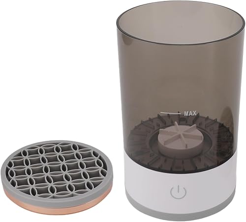 Miniatura 5 de TOPINCN Máquina secadora eléctrica de brochas de maquillaje, 7000 rpm, carga USB, portátil, automática, para cosméticos, cepillo de maquillaje,