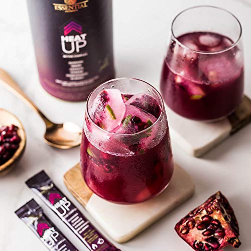 Heat UP - 20 Sticks de 7g Romã com Especiarias e Pimentas, Essential Nutrition