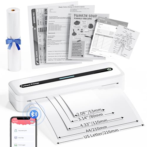 COLORWING Impressora Portátil Sem Fio Mini (M832)