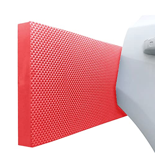 AMPULLA Garage Smith Garage Wall Protector Car Door Protectors, Designed in Germany (4-Pack Red)