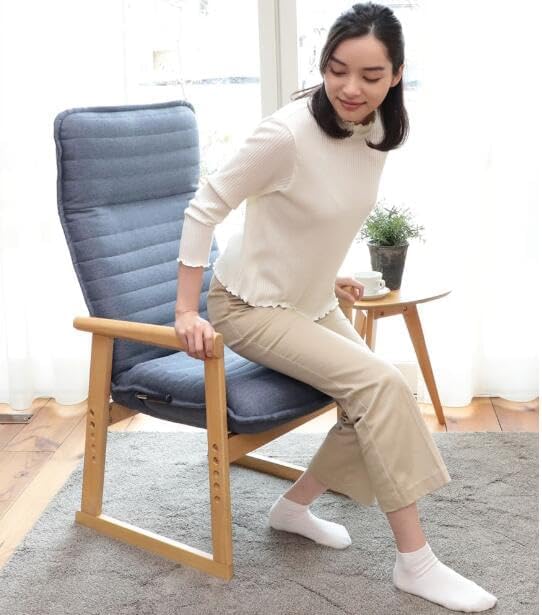 Amazon｜セレクトチェア Lタイプ 一人用 座椅子 椅子 肘掛け 高座椅子