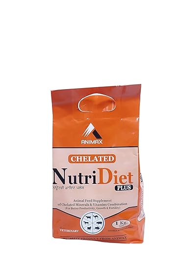 LDM Present ANIMAX NUTRIDIET Plus PET Health Supplements with Goodness of Nutrition Mineral Mixture (1KG)