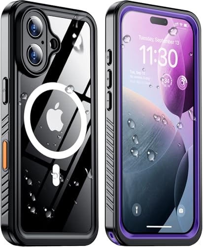 Coque antichoc iPhone 16 Plus avec protection intégrale militaire et MagSafe