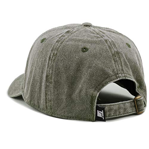 Image of The Hat Depot 100% Cotton Pigment Dyed Low Profile Dad Hat Six Panel Cap