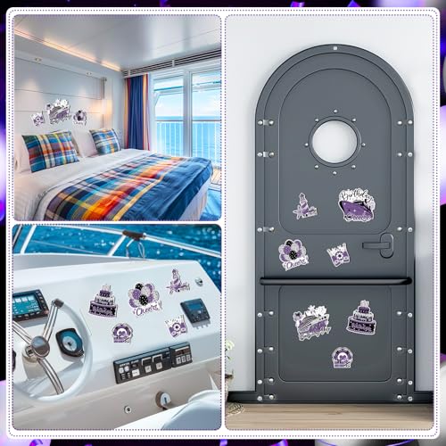 Imanes Decorativos Para Puerta Cumpleaños Cruise 7 Pcs miniatura 4