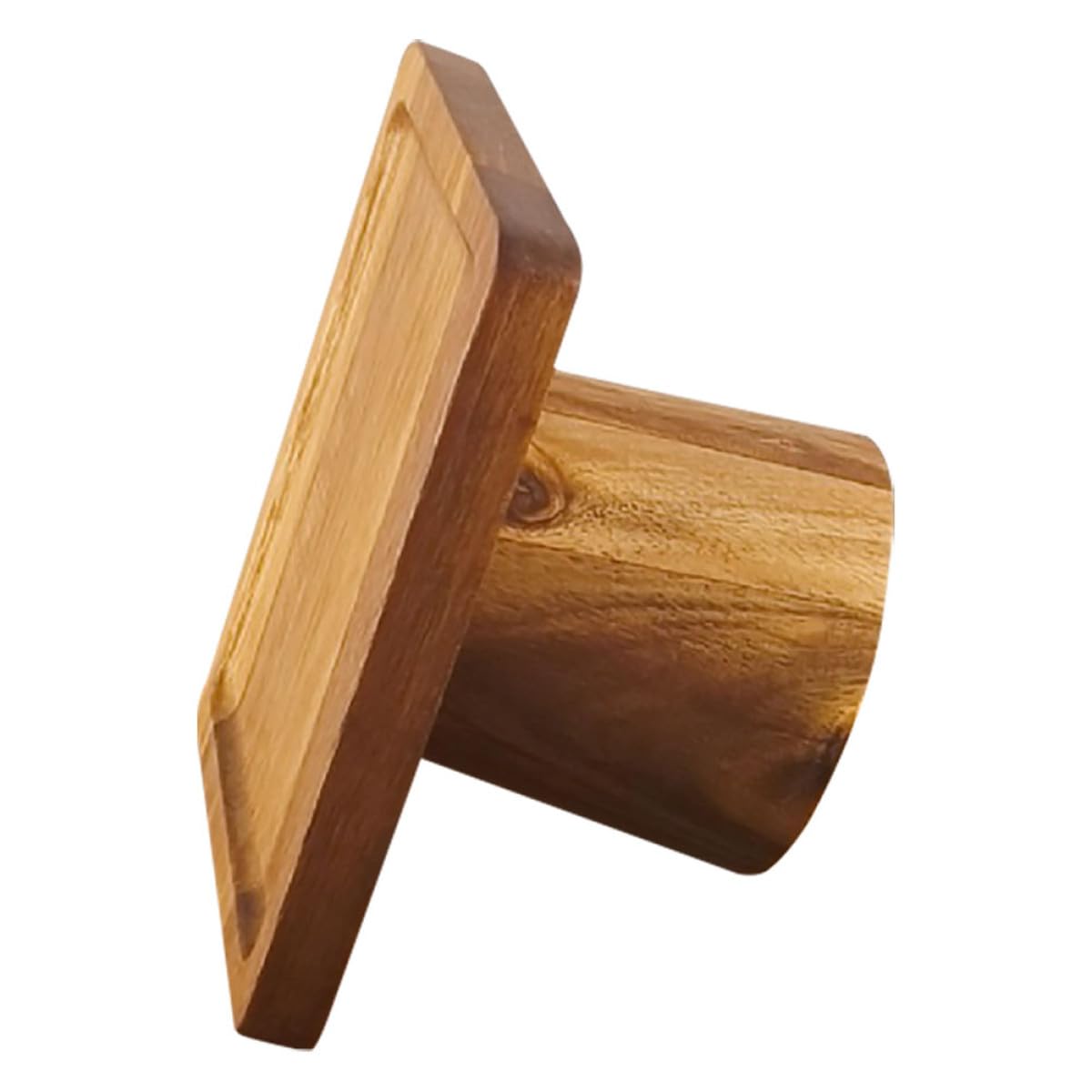 Présentoir à gâteau carré bois pour vos fêtes d'anniversaire chaleureuses