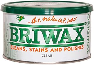 Briwax (Clear) Furniture Wax Polish, Cleans, and Stains