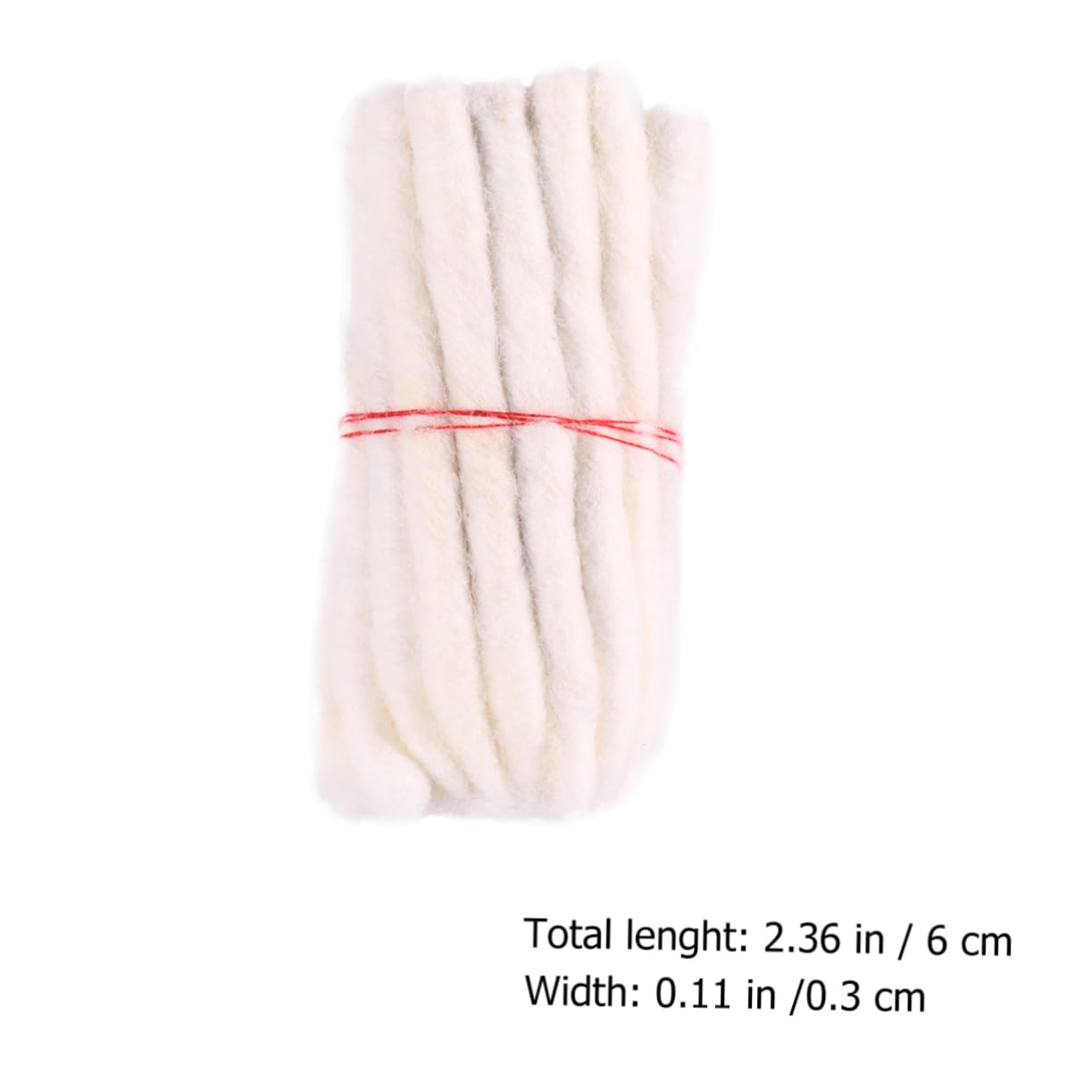 HOMSFOU Bundles Cotton Lantern Wicks Safe Replacement Wicks for Oil Lamps Versatile Use for Camping and Decor