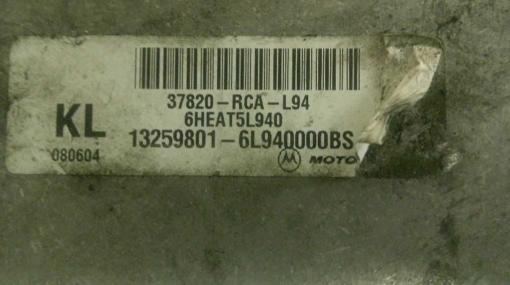 Engine ECM Control Module 3.0L Fits 05 Compatible with Honda Accord 37820-Compatible with RCA-L94 37820Compatible with RCAL94