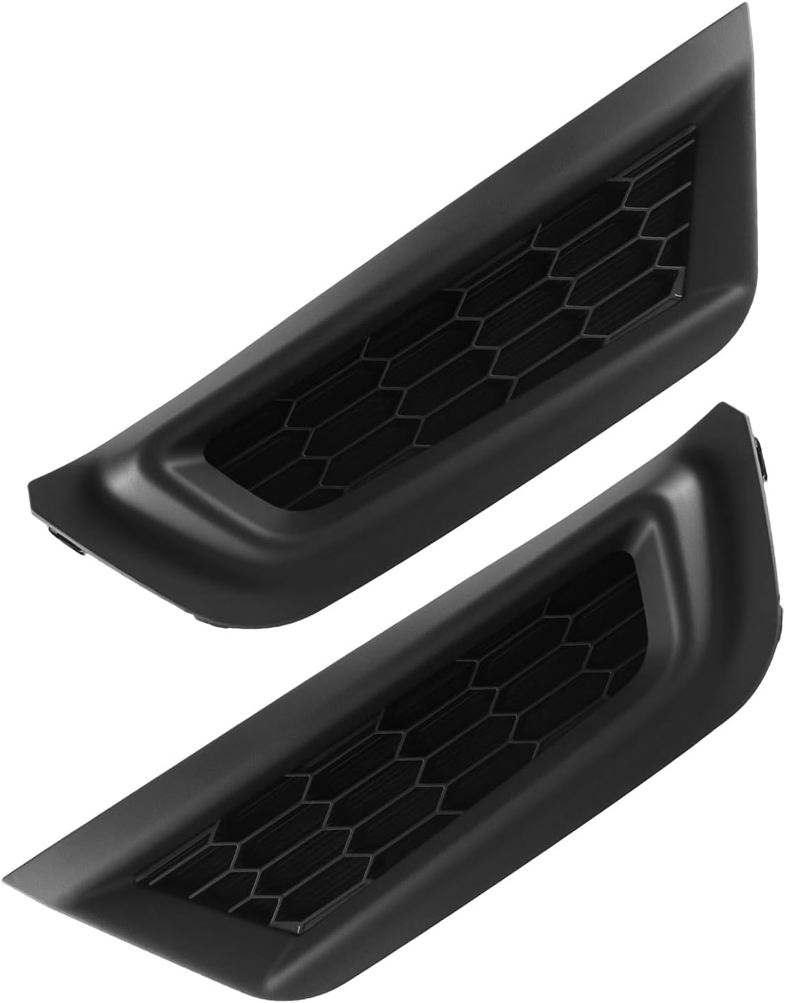 Front Fog Light Cover Fit for Honda CR-V LX 2017 2018 2019, Bumper Fog Lamp Grille Replace 71153-TLA-A01 71153TLAA01, Left and Right, 2Pcs