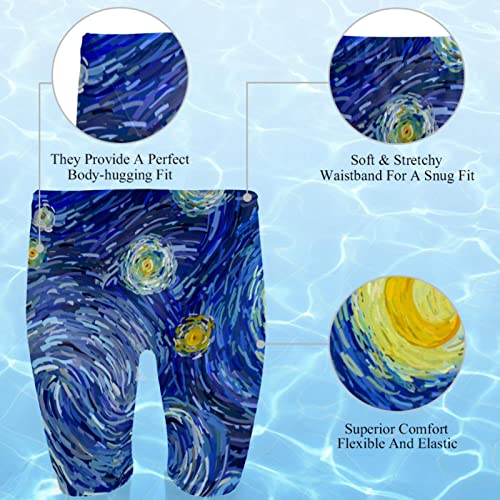 Bañador jammer para hombre de diseño exclusivo abstracto para entrenamiento de carrera 2
