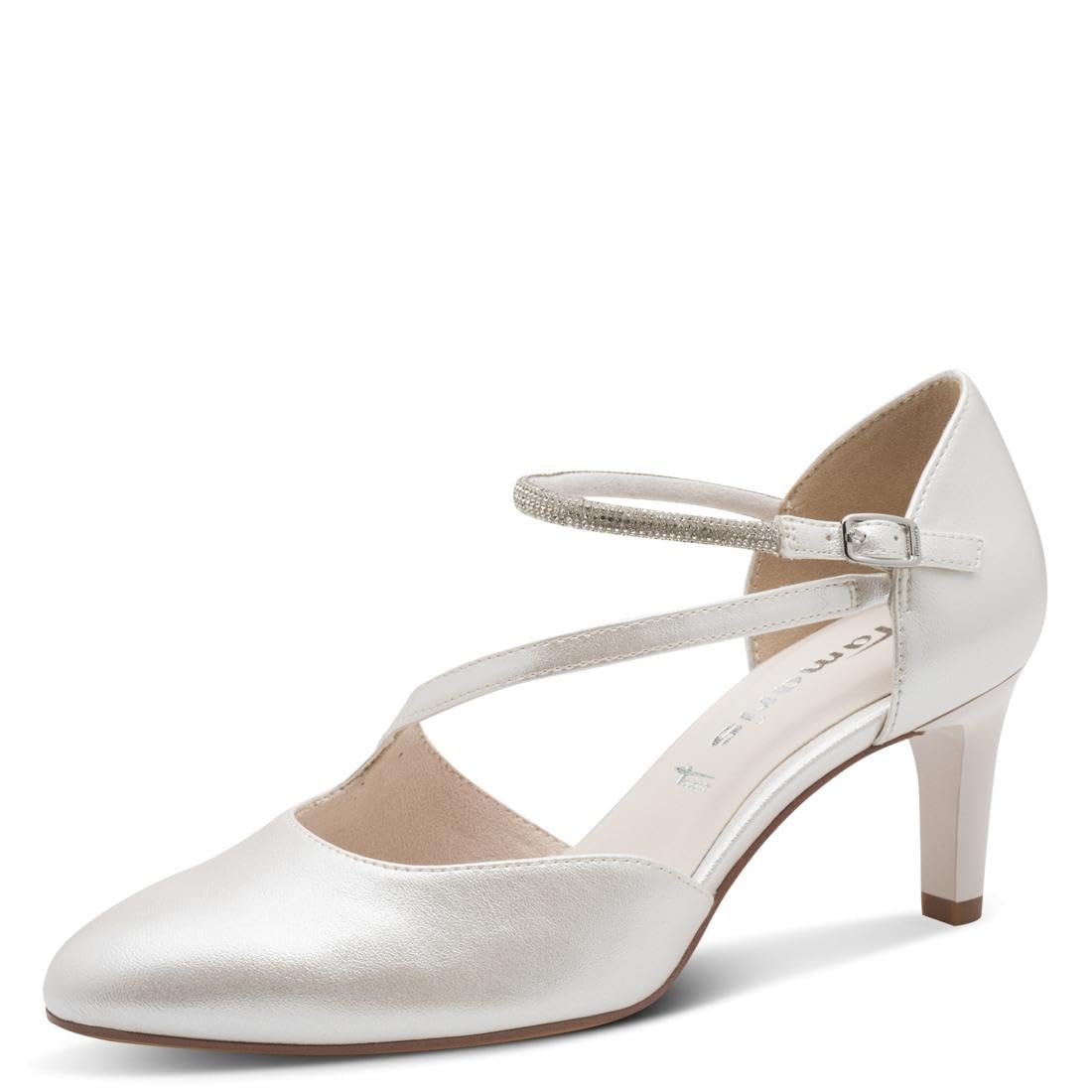 Tamaris Women's pumps with stiletto heel white 6.5 UK