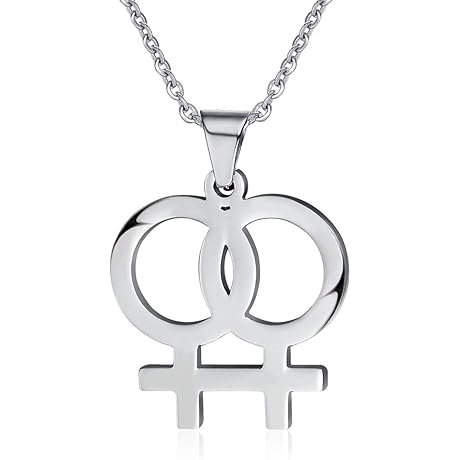 Rainbow Lesbian Pride Necklace : A Symbol of Love and Solidarity