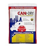 Progressive Planet Can Dry Ultra Premium All Purpose Absorbent Granules, 25lbs - Spill Cleanup & Odor Control - Diatomaceous Earth & Montmorillonite Clay - Home, Garage, Industrial & Automotive Use