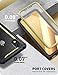 i-Blason Ares Case for iPhone XR 2018, Full-Body Rugged Clear Bumper Case with Built-in Screen Protector (Gold)