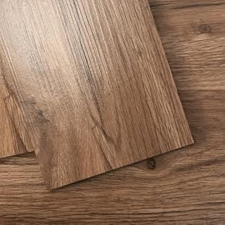 Art3d 36-Pack 54 Sq.ft Peel and Stick Floor Tiles Vinyl Plank Flooring Wood Look, Adhesive and Waterproof Tile Sticker for Bedroom, Living Room, Kitchen, RV in Rosewood