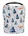 Premium Soft, Stretchy, and Spacious 4 in 1 Multi-Use Cover for Nursing, Baby Car Seat, Stroller, Scarf, and Shopping Cart - Best Gifts by Pobibaby (Magical)
