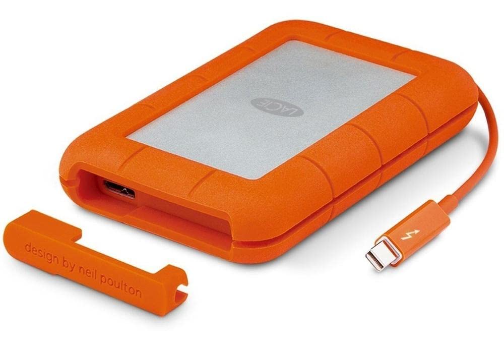 LaCie HDD 2TB Rugged ケース付き Amazon.com: LaCie Rugged 2TB Thunderbolt and USB 3.0 Portable Hard