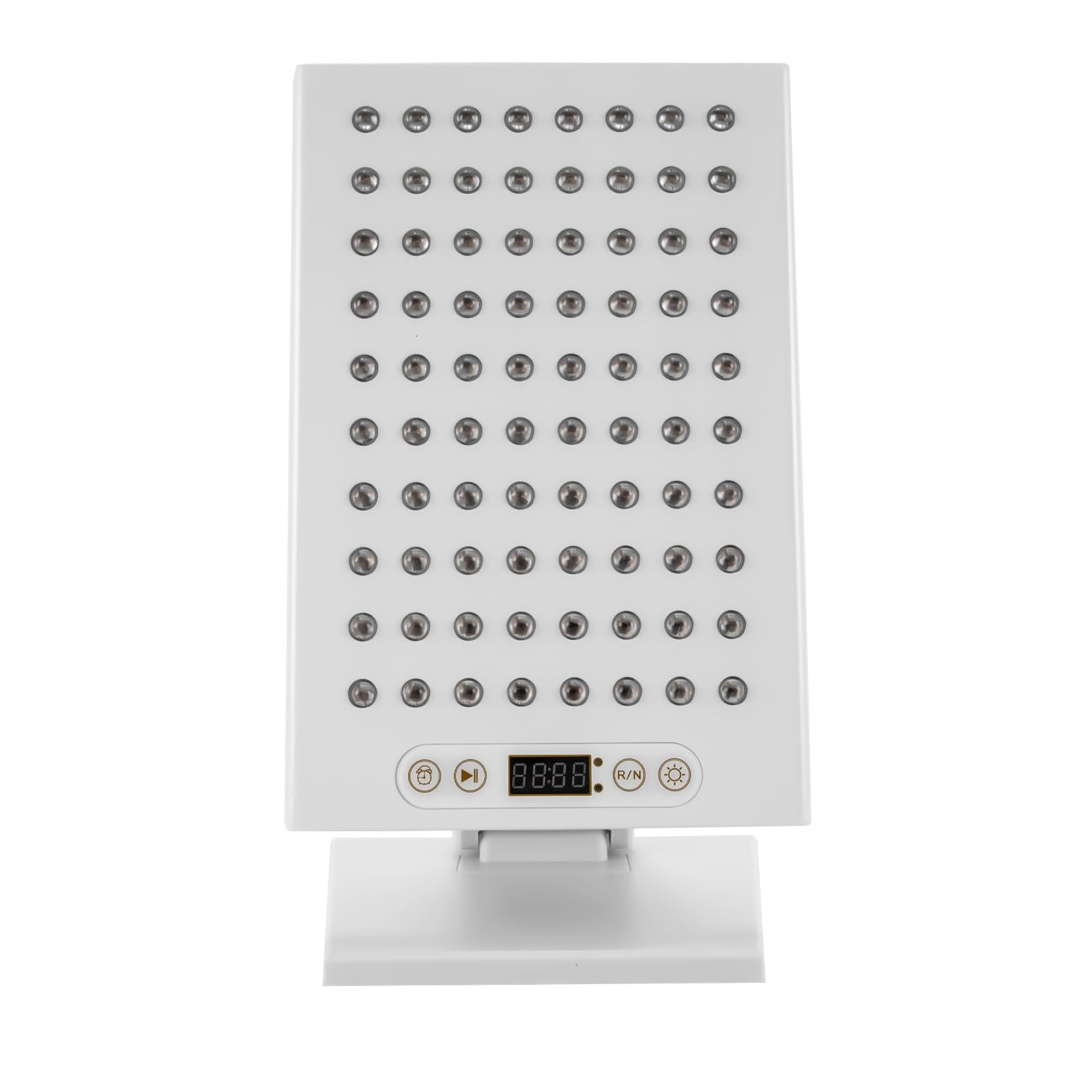 Lampada a luce rossa, 80 LED, pannello a infrarossi, luce rossa, per alleviare il dolore, 660 nm, 850 nm, terapia della luce infrarossa con timer, per sollievo dal dolore, recupero rapido