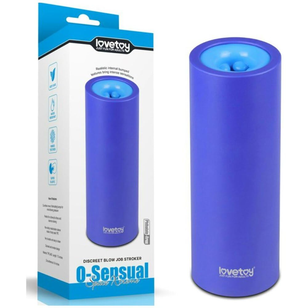 LOVETOY MASTURBADOR DOBLE ABERTURA BLOW JOB STROKER