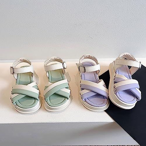 girls dress sandal Blocking Princess Sandals Soft Bottom Shoes Casual Beach Vacation Sandals4