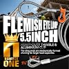 YATOINTO Single Leg Wire Rope Sling 2.5T/5500Lbs Rated Load 8.2 Feet Length 0.5 inch Dia Flemish Eye Loop to Heavy-Duty Thimble with Sliding Choker Heavy Duty Rigging Cable for Lifting and Towing Log
