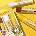 Burt’s Bees SPF 30 Lip Balm, Island Getaway - Coco Loco, Beaches & Cream, Tropic Like It's Hot, Water-Resistant Sun Care, Natural Origin Lip Treatment, 3 Tubes, 0.15 oz