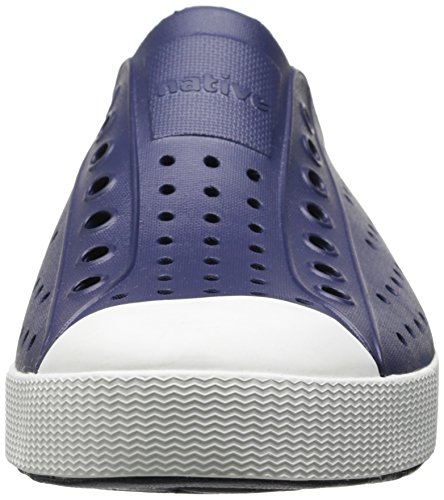Native Shoes, Jefferson, Lightweight Sneaker For Adults, Regatta Blue/Shell White, 6 M Us Women/4 M Us Men #TOP1