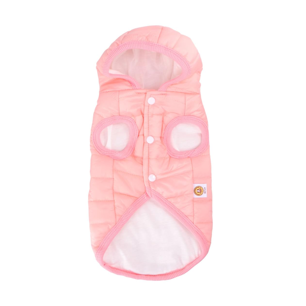 minkissy 3piezas Ropa De Invierno para De Algodón para y Gatos Sudadera Cálida y Traje De Invierno para Cachorros XS Color Rosa