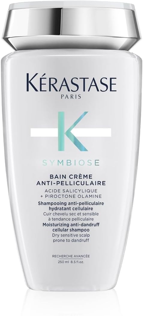 KÉRASTASE - Routine Symbiose Pour Cheveux Gras & Longueurs Sensibles - Exfolie & Hydrate - Acide Salicylique & Piroctone Olamine - Sans Sulfates